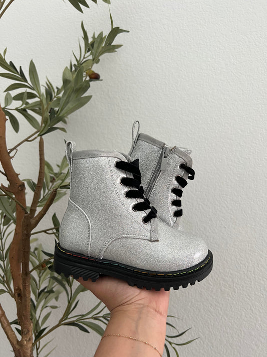 Mila boots - Silver Glitter