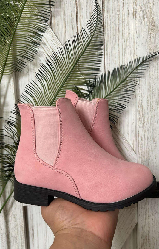 Abbie Chelsea boots - pink