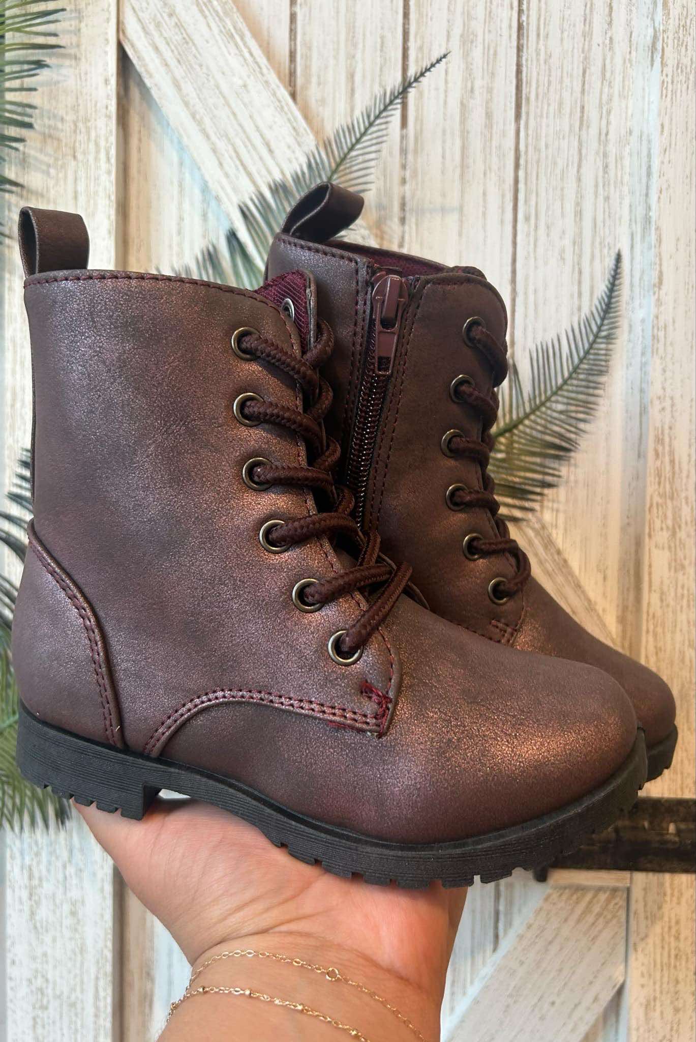 Mandie Boots - Wine