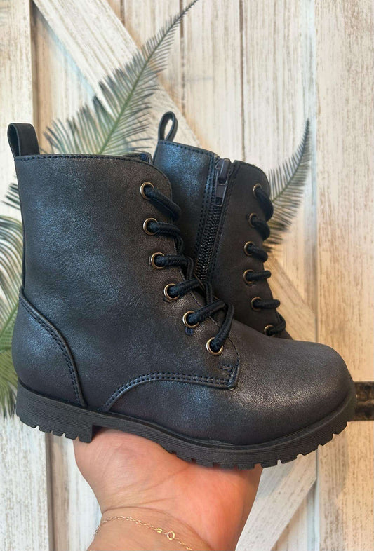 Mandie Boots - Navy