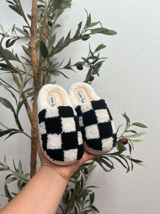 Checker slide - Black