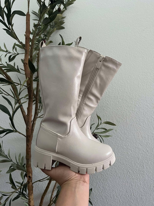 Kelly Boots - Ivory