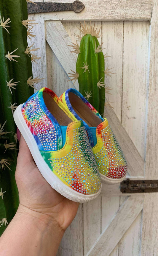 Moonlight shoes - Blue Tie Dye